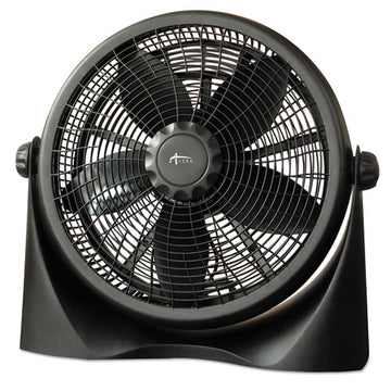 Alera® 16" Super-circulation 3-speed Tilt Fan, Plastic, Black freeshipping - TVN Wholesale